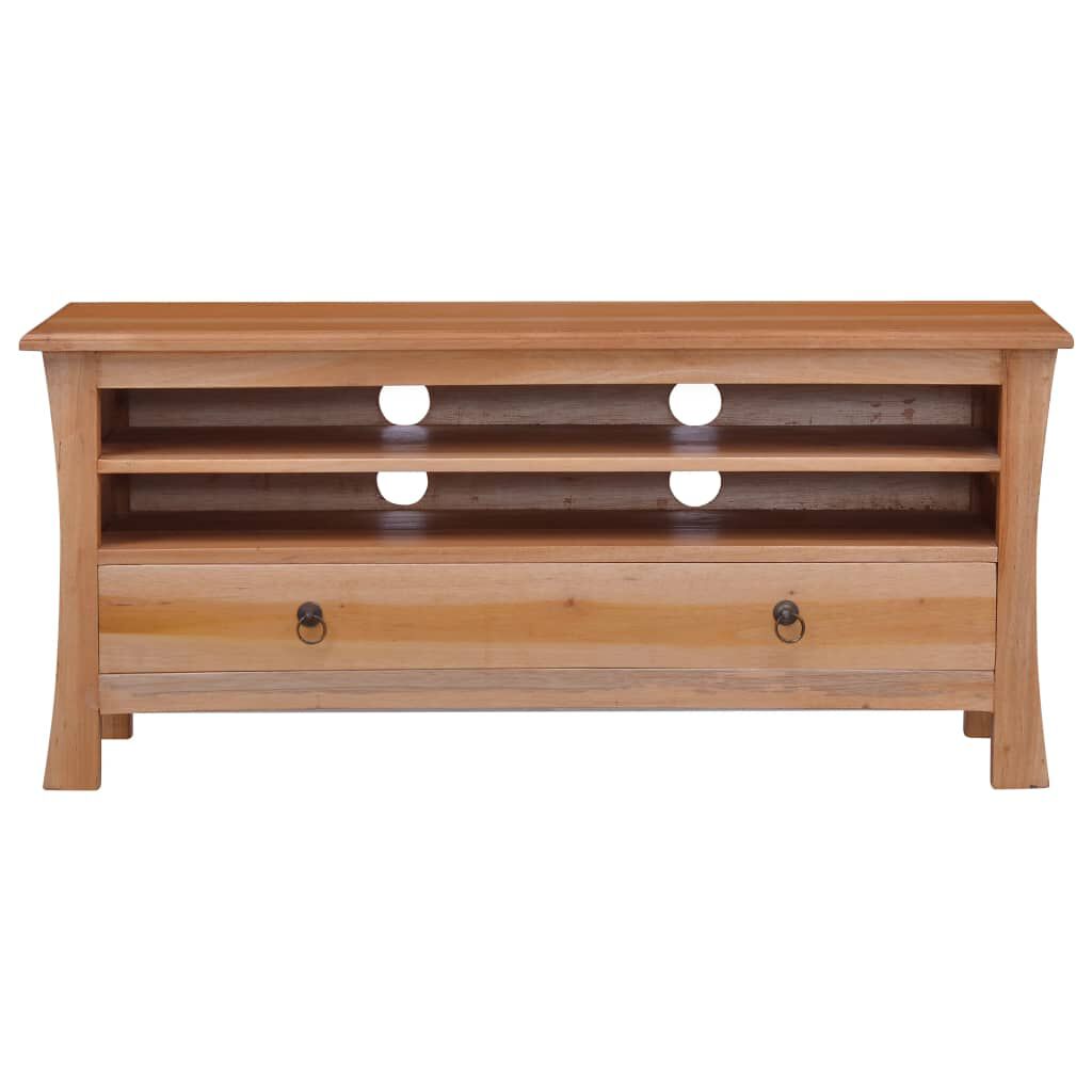 vidaXL Έπιπλο Τηλεόρασης 100 x 30 x 45 εκ. από Μασίφ Μαόνι
