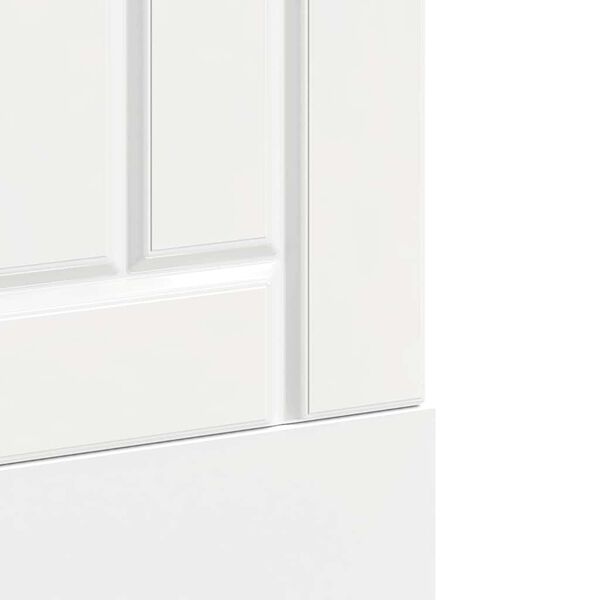vidaXL Πίνακας πλυντηρίου πιάτων "Lucca" High Gloss White