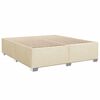 vidaXL &Kappa;&rho;&epsilon;&beta;ά&tau;&iota; Boxspring &mu;&epsilon; &Sigma;&tau;&rho;ώ&mu;&alpha; &Kappa;&rho;&epsilon;&mu; 200x200 &epsilon;&kappa;. &Upsilon;&phi;&alpha;&sigma;&mu;ά&tau;&iota;&nu;&omicron;