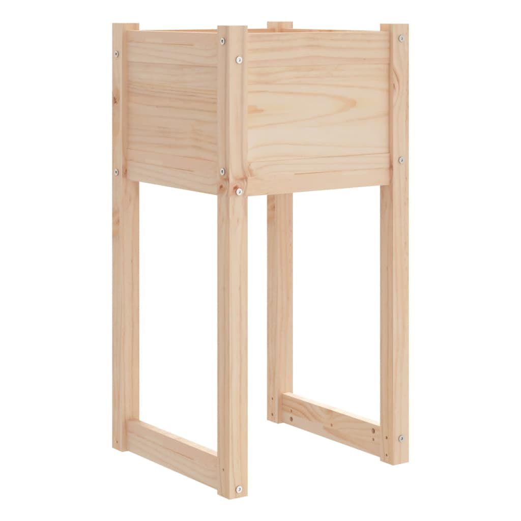 vidaXL Ζαρντινιέρα 40x40x81 εκ. από Μασίφ Ξύλο Πεύκου