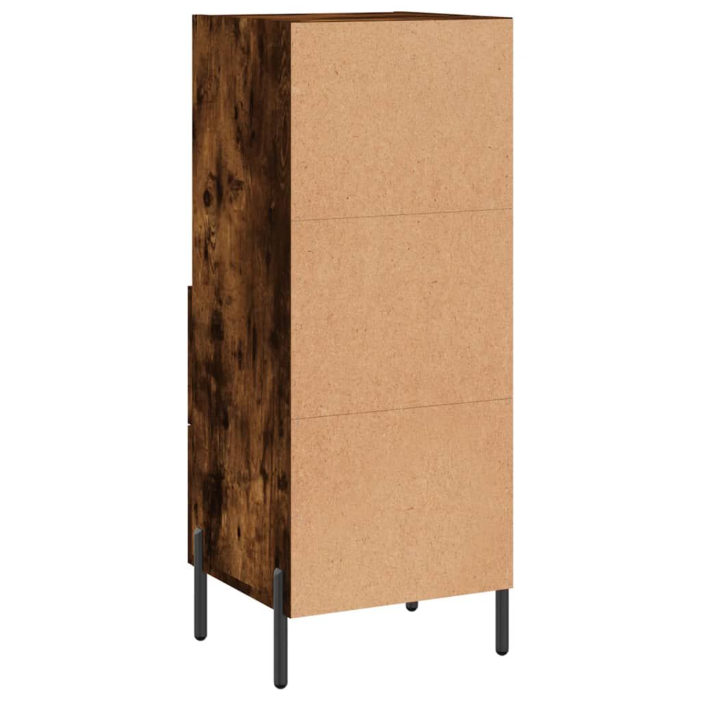 vidaXL Ντουλάπι Καπνιστή Δρυς 34,5 x 34 x 90 εκ. Επεξεργασμένο Ξύλο