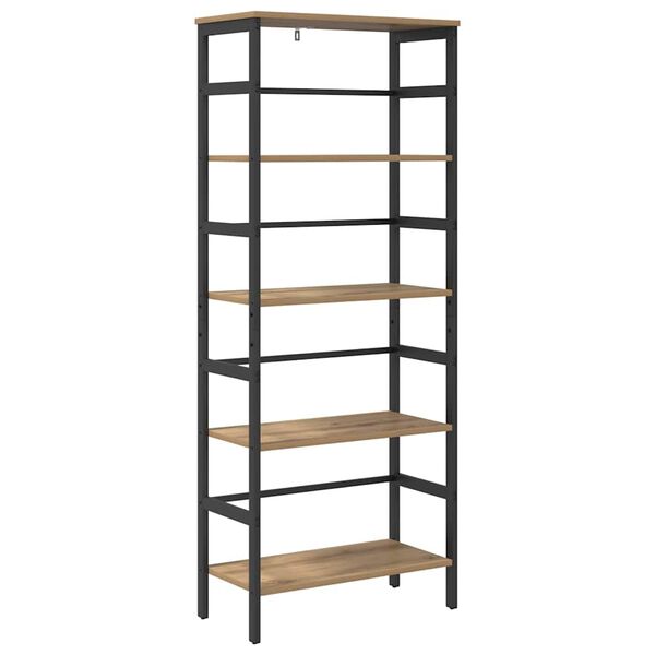 vidaXL &Rho;ά&phi;&iota; &Beta;&iota;&beta;&lambda;ί&omega;&nu; Artisan Oak 60 x 29,5 x 149 &epsilon;&kappa; &Epsilon;&pi;&epsilon;&xi;&epsilon;&rho;&gamma;&alpha;&sigma;&mu;έ&nu;&omicron; &xi;ύ&lambda;&omicron;