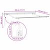 vidaXL Σκηνίτσα Αναδιπλούμενη Μπορντό 350 x 200 cm