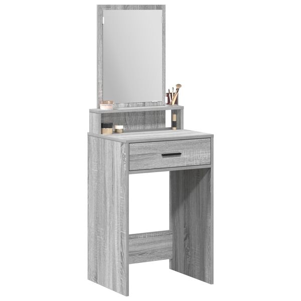 vidaXL Κομμό Υπνοδωματίου με συρτάρι Γκρι sonoma 50 x 41 x 140 εκ.