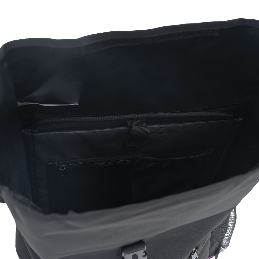vidaXL Τσάντα Ποδηλάτου για Ρακέτα 25 L Μαύρη 33x16x48 εκ.
