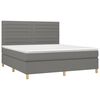 vidaXL &Kappa;&rho;&epsilon;&beta;ά&tau;&iota; Boxspring &mu;&epsilon; &Sigma;&tau;&rho;ώ&mu;&alpha; &Sigma;&kappa;&omicron;ύ&rho;&omicron; &Gamma;&kappa;&rho;&iota; 160x200 &epsilon;&kappa; &Upsilon;&phi;&alpha;&sigma;&mu;ά&tau;&iota;&nu;&omicron;