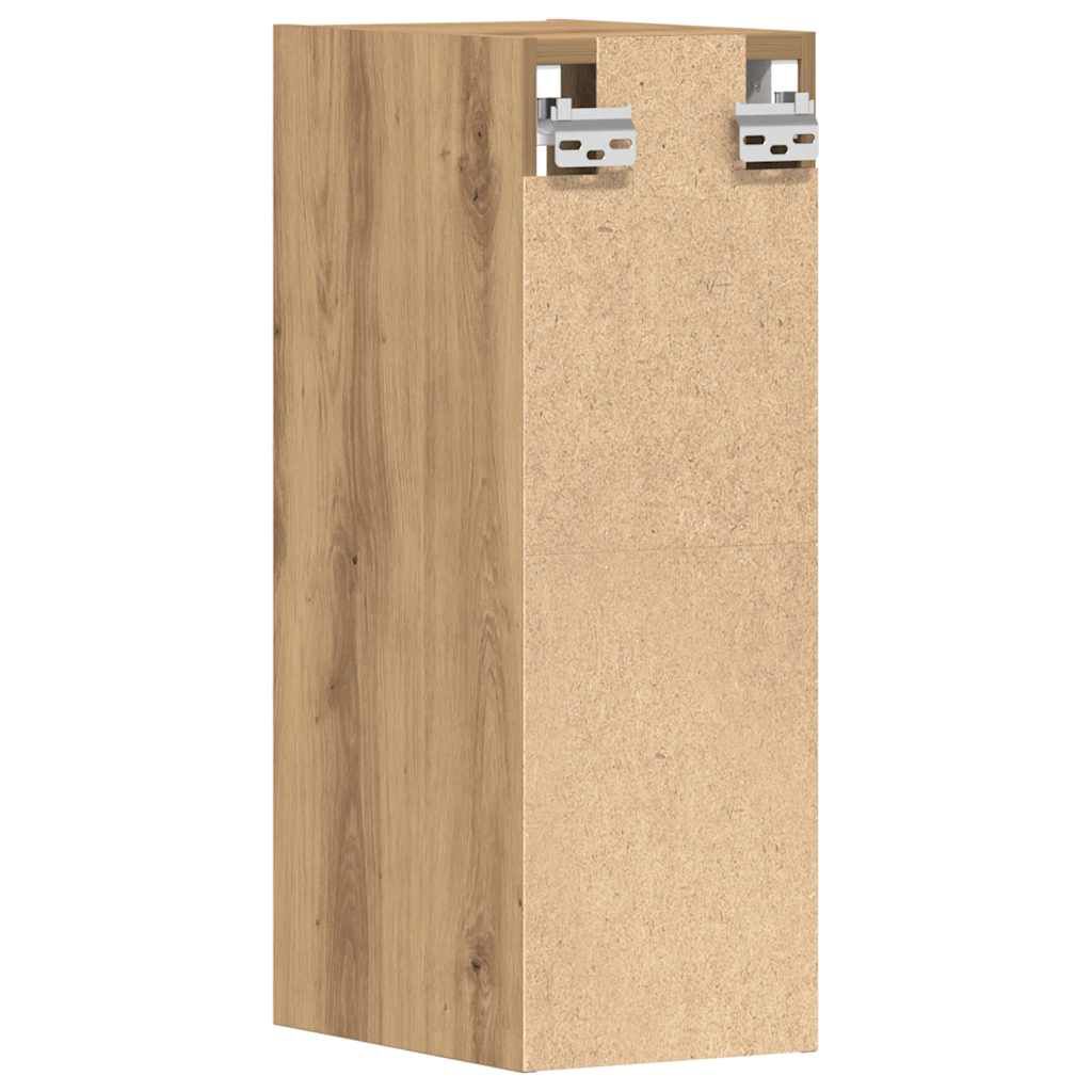 vidaXL κρεμαστό ντουλάπι Riga Artisan Oak 20x29,5x60 cm Ξύλο μηχανής