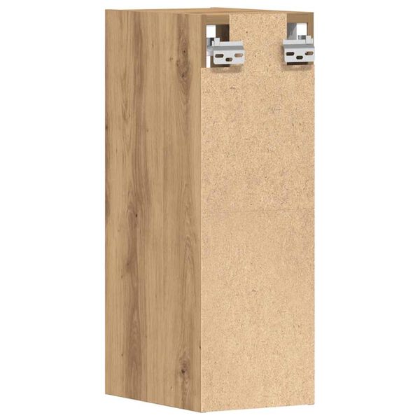 vidaXL κρεμαστό ντουλάπι Riga Artisan Oak 20x29,5x60 cm Ξύλο μηχανής