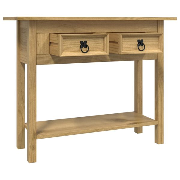vidaXL Τραπέζι Κονσόλα Μεξικ. Στιλ Corona 93x34,5x73 εκ. Ξύλο Πεύκου