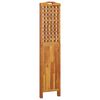 vidaXL Διαχωριστικό Χώρου με 3 Πάνελ 121,5x2x180εκ. Μασίφ Ξύλο Ακακίας