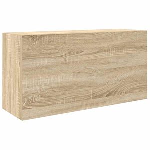 vidaXL Ντουλάπι τοίχου μπάνιου Sonoma Oak 80x25x40 cm