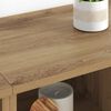 vidaXL &Pi;&alpha;&rho;&alpha;&delta;&omicron;&sigma;&iota;&alpha;&kappa;ά &Pi;&lambda;&epsilon;&upsilon;&rho;&iota;&kappa;ά Έ&pi;&iota;&pi;&lambda;&alpha; 2 pcs Artisan Oak 60 x 35 x 70 cm