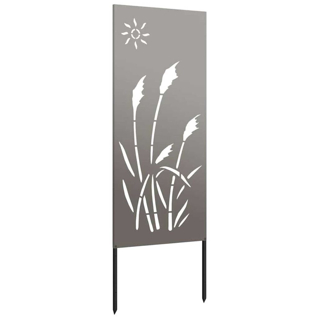 vidaXL Οθόνη Ιδιωτικότητας Κήπου Σκ rusty 50 x 140 εκ