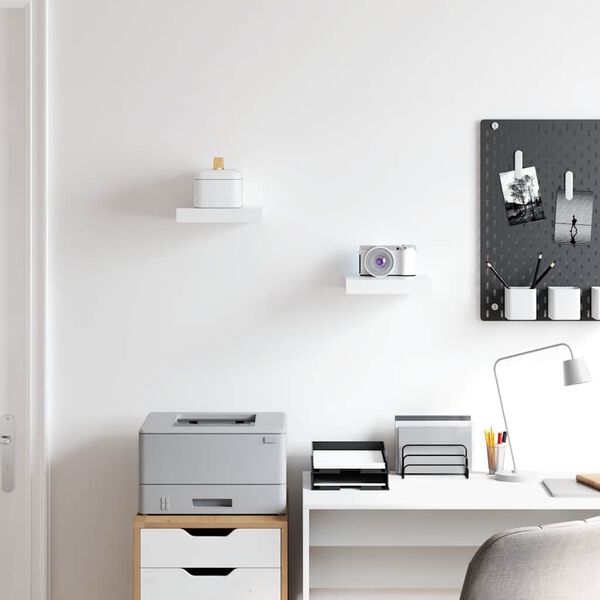 vidaXL &Rho;ά&phi;&iota;&alpha; &Tau;&omicron;ί&chi;&omicron;&upsilon; 2 &tau;&epsilon;&mu;. Ά&sigma;&pi;&rho;&alpha; 23x23,5x3,8 &epsilon;&kappa;. MDF