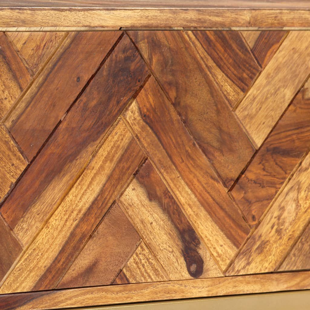 vidaXL Έπιπλο Τηλεόρασης 140 x 30 x 45 εκ. από Μασίφ Ξύλο Ακακίας