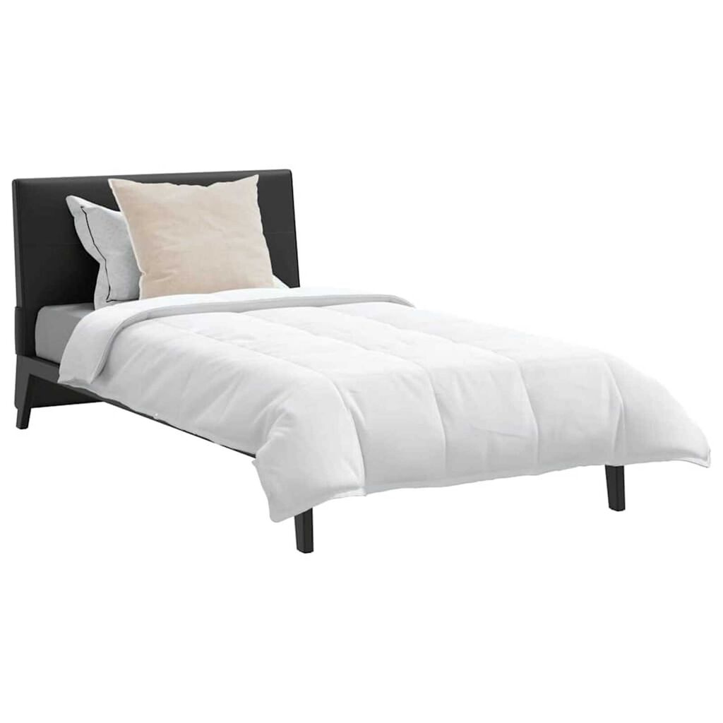 vidaXL Σετ Κουβέρτας με μαξιλάρι 2 pcs Λευκό 155 x 200 εκ. Πούπουλο
