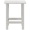 vidaXL Πλευρικό Τραπέζι Adirondack Λευκό 38 x 38 x 46 εκ. HDPE