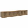 vidaXL &Sigma;&epsilon;&tau; &epsilon;&pi;ί&pi;&lambda;&omicron;&upsilon; &tau;&eta;&lambda;&epsilon;ό&rho;&alpha;&sigma;&eta;&sigmaf; 2 pcs Artisan Oak 37 x 35 x 107 &epsilon;&kappa;.