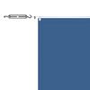 vidaXL Τέντα Κάθετη Μπλε 60 x 1000 εκ. από Ύφασμα Oxford