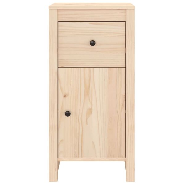 vidaXL Ντουλάπια 2 τεμ. 40x35x80 εκ. από Μασίφ Ξύλο Πεύκου