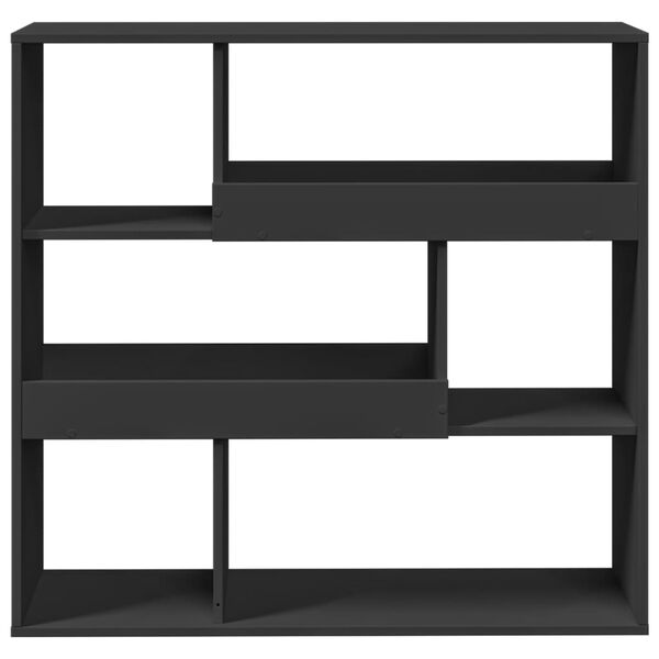 vidaXL Βιβλιοθήκη/Διαχωριστικό Χώρου Μαύρο 100x33x94,5 εκ.