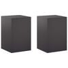 vidaXL &Beta;ά&sigma;&eta; &phi;&upsilon;&tau;ώ&nu; 2 pcs &Mu;&alpha;ύ&rho;&omicron; 40 x 40 x 60 cm &Alpha;&tau;&sigma;ά&lambda;&iota;