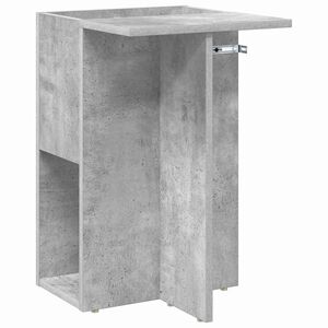 vidaXL End Table &Sigma;&kappa;&upsilon;&rho;ό&delta;&epsilon;&mu;&alpha; &Gamma;&kappa;&rho;&iota; 35 x 40 x 55 &epsilon;&kappa;. &Epsilon;&pi;&epsilon;&xi;&epsilon;&rho;&gamma;&alpha;&sigma;&mu;έ&nu;&omicron; &Xi;ύ&lambda;&omicron;