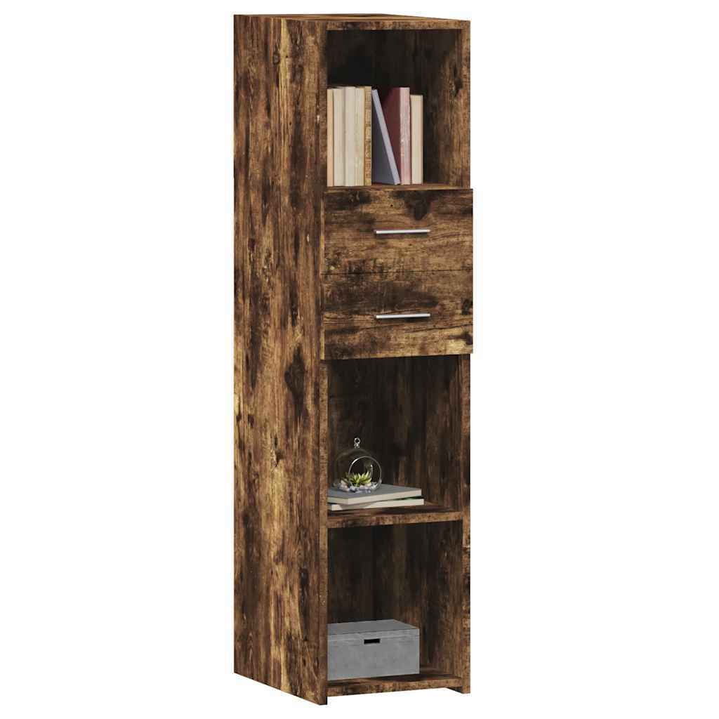 vidaXL Ντουλάπα Καπνιστή Δρυς 30x42,5x124 εκ. από Επεξεργασμένο Ξύλο