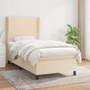 vidaXL &Kappa;&rho;&epsilon;&beta;ά&tau;&iota; Boxspring &mu;&epsilon; &Sigma;&tau;&rho;ώ&mu;&alpha; &Kappa;&rho;&epsilon;&mu; 90x200 &epsilon;&kappa;.&Upsilon;&phi;&alpha;&sigma;&mu;ά&tau;&iota;&nu;&omicron;