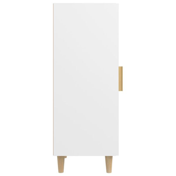 vidaXL Ντουλάπι Λευκό 34,5 x 34 x 90 εκ. από Επεξεργασμένο Ξύλο