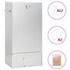 vidaXL &Phi;&omicron;ύ&rho;&nu;&omicron;&sigmaf; &Mu;&pi;ά&rho;&mu;&pi;&epsilon;&kappa;&iota;&omicron;&upsilon; &mu;&epsilon; &Pi;&rho;&iota;&omicron;&nu;ί&delta;&iota; 44,5x29x83 &epsilon;&kappa;. &Gamma;&alpha;&lambda;&beta;&alpha;&nu;. &Alpha;&tau;&sigma;ά&lambda;&iota;