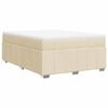 vidaXL &Kappa;&rho;&epsilon;&beta;ά&tau;&iota; Boxspring &mu;&epsilon; &Sigma;&tau;&rho;ώ&mu;&alpha; &Kappa;&rho;&epsilon;&mu; 140x190 &epsilon;&kappa;. &Upsilon;&phi;&alpha;&sigma;&mu;ά&tau;&iota;&nu;&omicron;