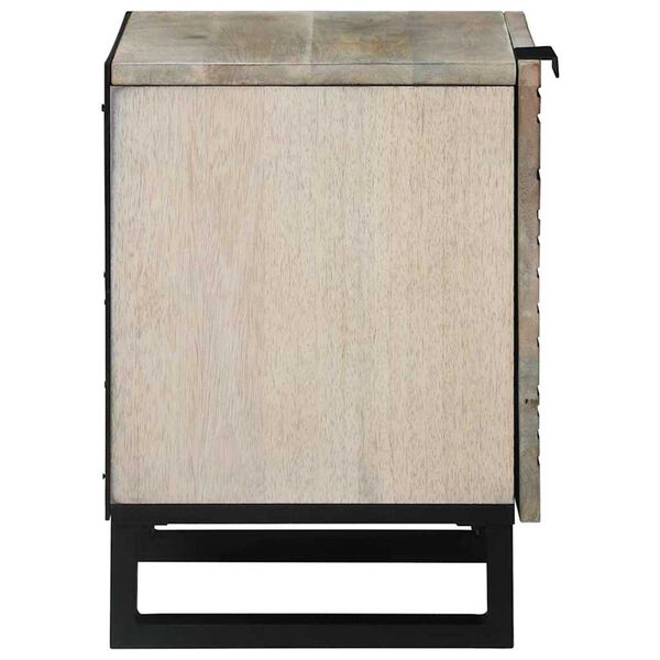 vidaXL Κομοδίνα 2 pcs Φυσικό 40 x 33.5 x 46 εκ