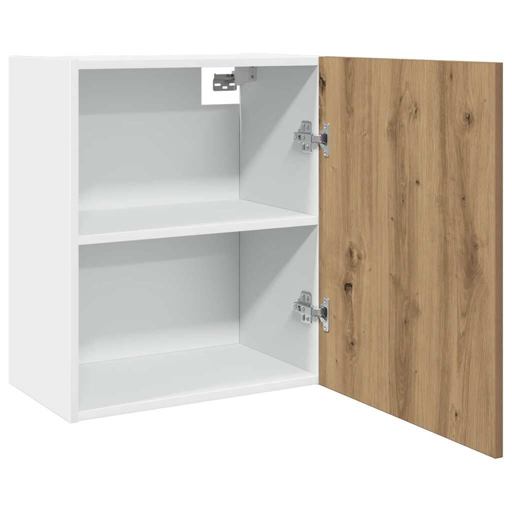 vidaXL κρεμαστό ντουλάπι Lyon Artisan Oak 50x31x60 cm