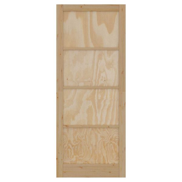 vidaXL Εσωτερική Πόρτα "ORKDAL" 83x232x4 cm Στερεό Ξύλο Πεύκου