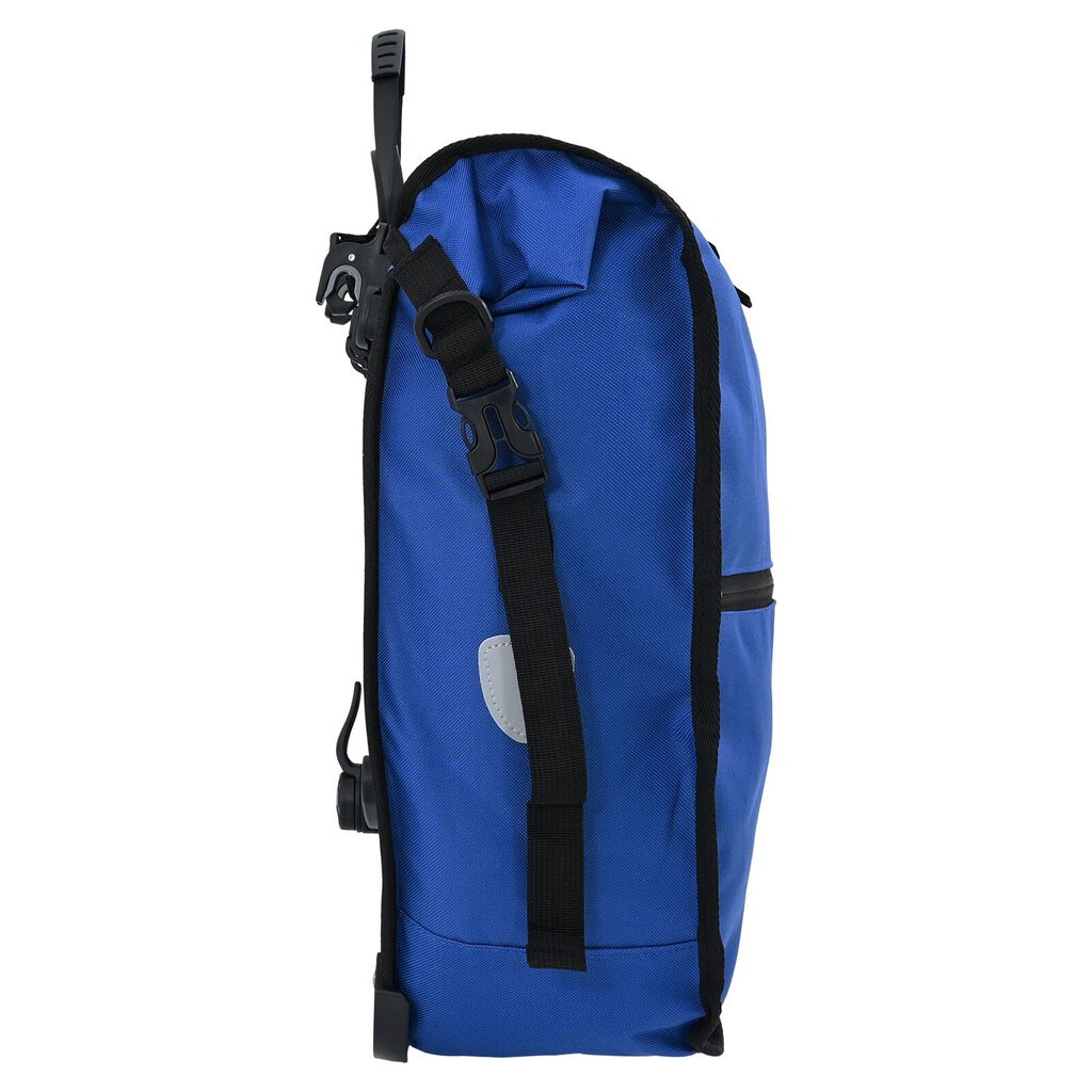 vidaXL Τσάντα ποδηλάτου για σχάρα pannier 25 L Μπλε 32.5x17x57 εκ.