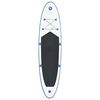 vidaXL Σετ Σανίδας Stand Up Paddle / Surf Φουσκωτό Μπλε και Λευκό
