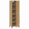 vidaXL Highboard Artisan Oak 34,5 x 34 x 180 &epsilon;&kappa;. &Epsilon;&pi;&epsilon;&xi;&epsilon;&rho;&gamma;&alpha;&sigma;&mu;έ&nu;&omicron; &xi;ύ&lambda;&omicron;