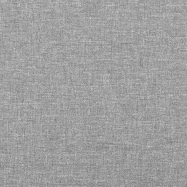vidaXL Κρεβάτι Boxspring με Στρώμα Ανοιχτό Γκρι 120x190 εκ. Υφασμάτινο