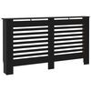 vidaXL &Kappa;ά&lambda;&upsilon;&mu;&mu;&alpha; &Kappa;&alpha;&lambda;&omicron;&rho;&iota;&phi;έ&rho; &Mu;&alpha;ύ&rho;&omicron; 152 x 19 x 81,5 &epsilon;&kappa;. &alpha;&pi;ό MDF