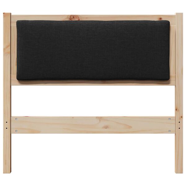 vidaXL Κεφαλάρι Άλλο Καφέ 90 cm Μασίφ ξύλο πεύκου