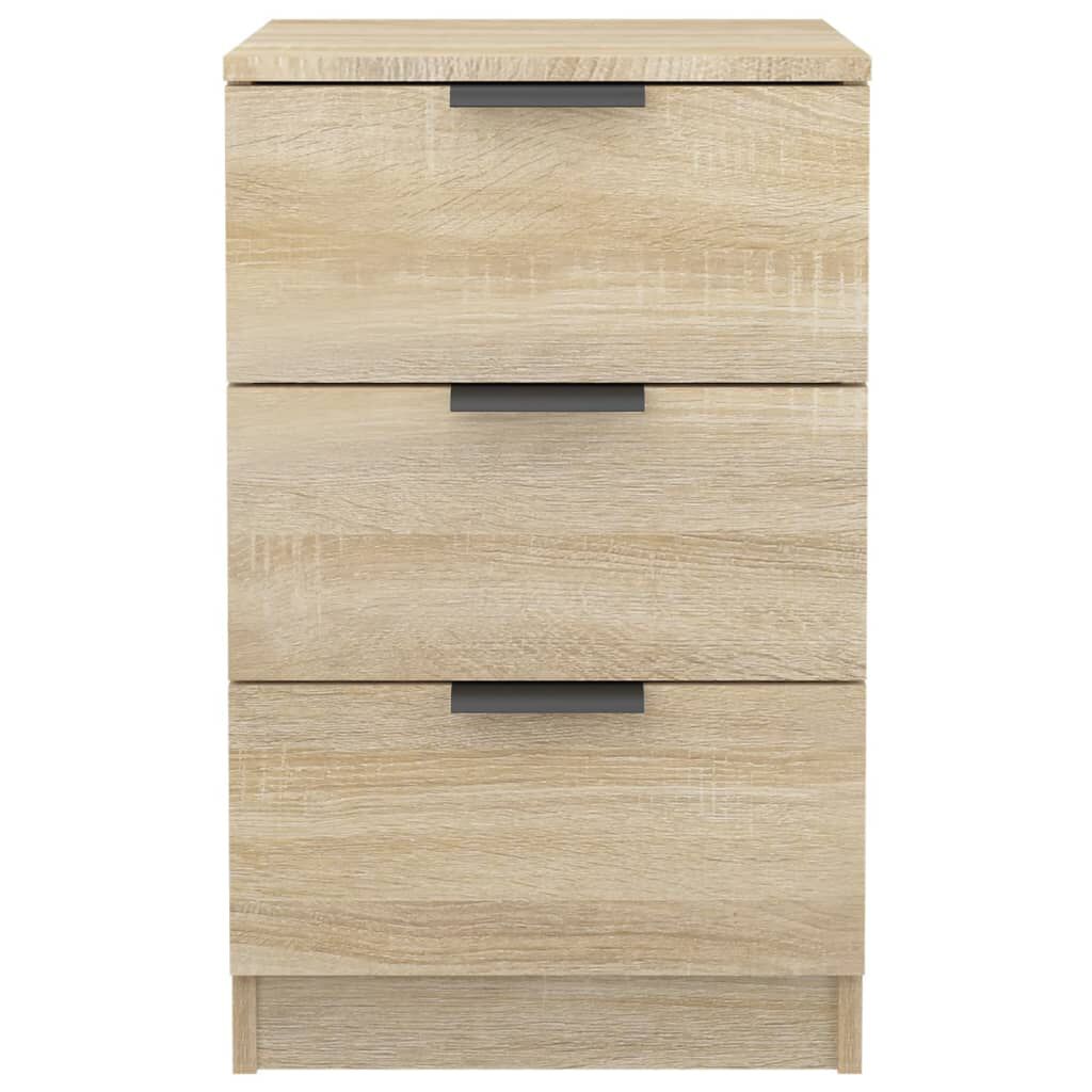 vidaXL Κομοδίνο Sonoma Δρυς 40 x 36 x 65 εκ.