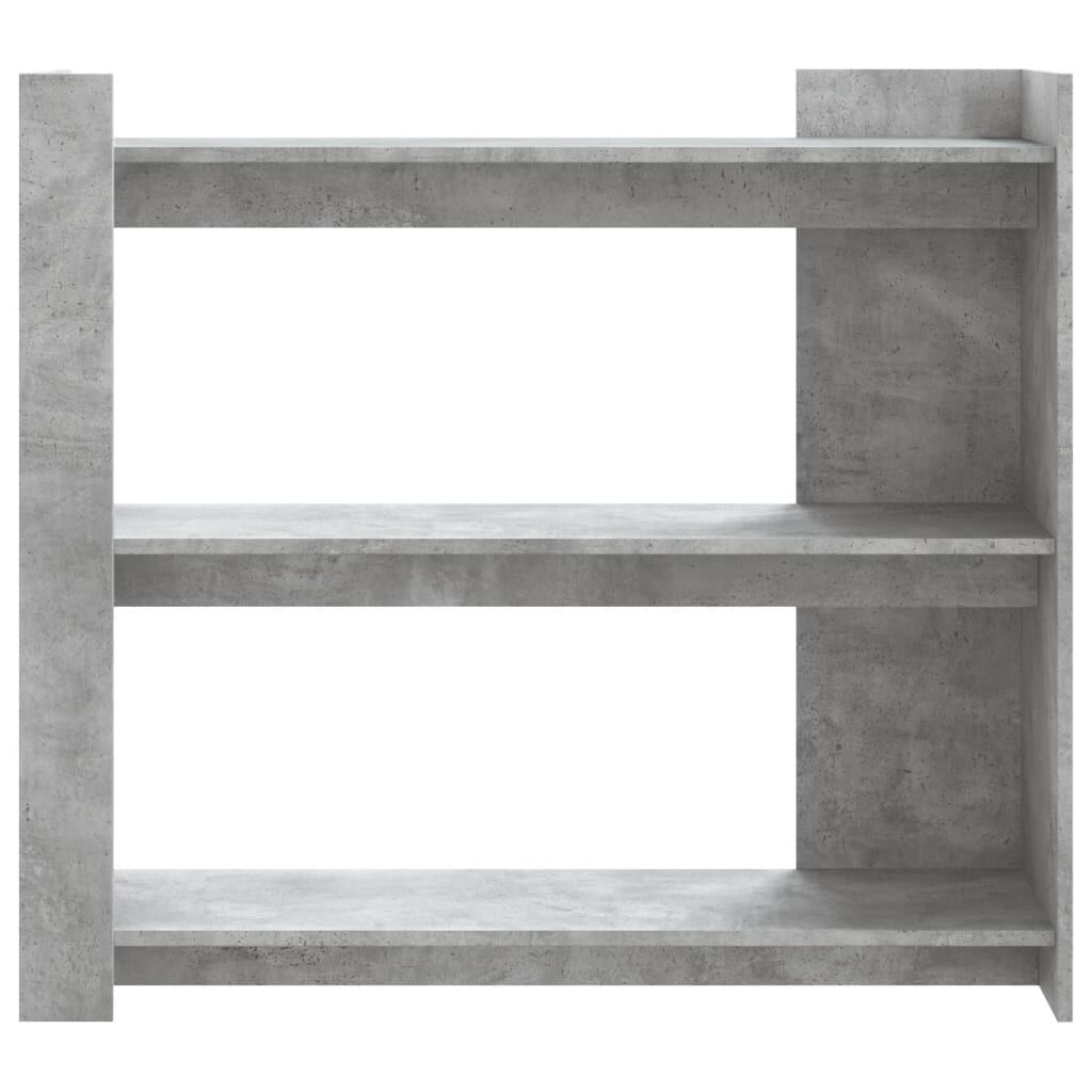 vidaXL Τραπεζάκι Κονσόλα Γκρι Σκυρ. 100x35x90 εκ. από Επεξ. Ξύλο