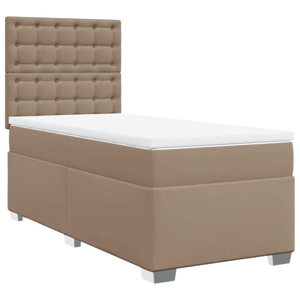 vidaXL &Kappa;&rho;&epsilon;&beta;ά&tau;&iota; Boxspring &mu;&epsilon; &Sigma;&tau;&rho;ώ&mu;&alpha; &Kappa;&alpha;&pi;&omicron;&upsilon;&tau;&sigma;ί&nu;&omicron; 90x200&epsilon;&kappa;.&alpha;&pi;ό &Sigma;&upsilon;&nu;&theta;. &Delta;έ&rho;&mu;&alpha;