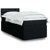 vidaXL &Kappa;&rho;&epsilon;&beta;ά&tau;&iota; Boxspring &mu;&epsilon; &Sigma;&tau;&rho;ώ&mu;&alpha; &Mu;&alpha;ύ&rho;&omicron; 90x190 &epsilon;&kappa;.&Upsilon;&phi;&alpha;&sigma;&mu;ά&tau;&iota;&nu;&omicron;