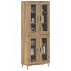 vidaXL Highboard 2 pcs Artisan Oak &Sigma;ύ&nu;&theta;&epsilon;&tau;&omicron; &Xi;ύ&lambda;&omicron; &kappa;&alpha;&iota; &Gamma;&upsilon;&alpha;&lambda;ί
