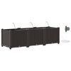 vidaXL &Gamma;&lambda;ά&sigma;&tau;&rho;&alpha; &Kappa;ή&pi;&omicron;&upsilon; 3 &tau;&mu;&chi;. &Kappa;&alpha;&phi;έ 120 x 40 x 37,5 cm PP