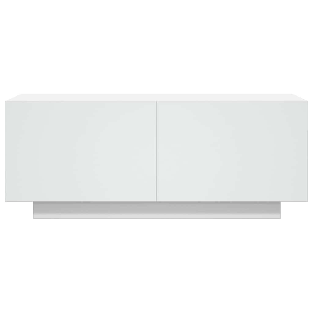 vidaXL Έπιπλο Τηλεόρασης Λευκό 100 x 35 x 40 εκ. Επεξ. Ξύλο