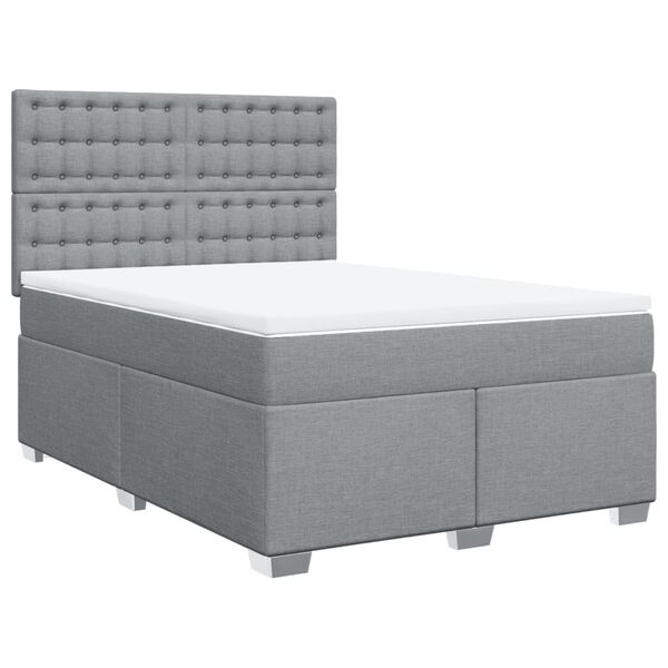 vidaXL &Kappa;&rho;&epsilon;&beta;ά&tau;&iota; Boxspring &mu;&epsilon; &Sigma;&tau;&rho;ώ&mu;&alpha; &Alpha;&nu;. &Pi;&rho;ά&sigma;&iota;&nu;&omicron; 160x200&epsilon;&kappa; &Upsilon;&phi;&alpha;&sigma;&mu;ά&tau;&iota;&nu;&omicron;