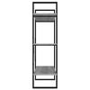 vidaXL Βιβλιοθήκη Γκρι Sonoma 100x30x105 εκ. από Επεξεργασμένο Ξύλο